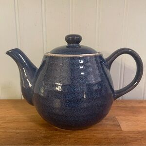 Teavana Blue Stoneware Teapot